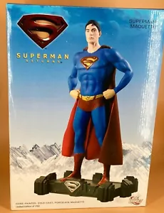 Maqueta Superman de porcelana DC Superman Returns. Edición limitada. #273/1750 con certificado de autenticidad - Imagen 1 de 11