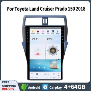 For Toyota Land Cruiser Prado 150 2018 Android Car Stereo Radio Video Screen DSP - Picture 1 of 7