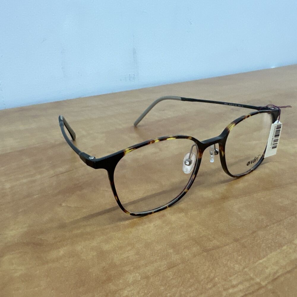 Vari Eyeglasses Frame vr23 c10 shiny Tortoise 50 19 145 Full Rim
