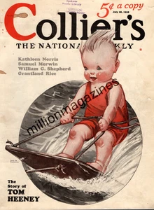 1928 Colliers July 28 - Charles Twelvetrees; Ku Klux Klan; O.R. Cohen; K Norris - Picture 1 of 1