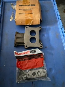 NOS 1970s 1980s Ford truck car Carburetor Spacer kit 2 barrel 351M 400 cast - Picture 1 of 9