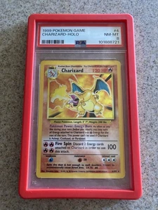 Charizard 4/102 - Base Set - Unlimited - PSA 8 🔥🔥🔥 Great Centering - Bild 1 von 2