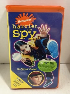 Harriet the Spy VHS 1997 Orange Clamshell Nickelodeon Rare Orange Tape - Bild 1 von 2