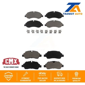 Front Rear Ceramic Brake Pad Kit For Ford Transit-250 Transit-150 Transit-350 HD - Picture 1 of 9