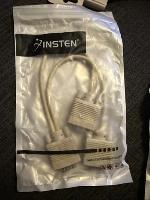 8 Inch VGA HD15 Splitter Y-Cable Male to Two Female Dual Monitors Display PC TV - Image 1 of 4