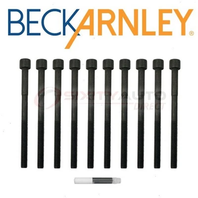 Beck Arnley Engine Cylinder Head Bolt Set for 2009-2017 Toyota Corolla - mq - Image 1 of 4