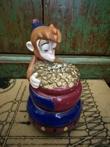 Banco de porcelana Walt Disney Aladdin "Abu" Schmid Malasia - Imagen 1 de 6