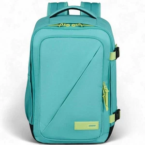 Genuine American Tourister Backpack Unisex turquoise - 91G-64004 - Picture 1 of 6