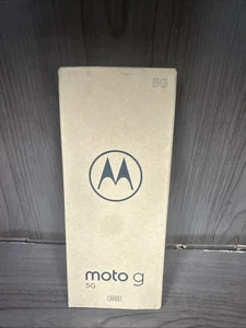 Metro by T-Mobile Motorola Moto G 5G 6.5'' 4GB RAM/64GB  Blue Prepaid Phone🔒 🆕 - Picture 1 of 3