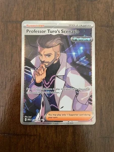 Professor Turo's Scenario 240/182 2023 Pokémon SV Paradox Rift Full Art NM - Picture 1 of 2