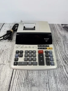 Calculadora de escritorio de impresión electrónica Sharp EL-1197P III de 12 dígitos probada - Imagen 1 de 4