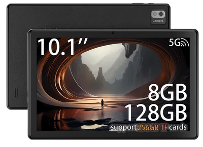 SGIN WIFI Android Tablet 10.1'' IPS Display 64GB 128GB Bluetooth 5.0 Quad Core - Image 1 of 4