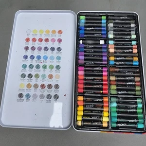 Mont Marte bunte Ölpastelle Blechdose Signatur 48 Stück (1er Pack) - Bild 1 von 5