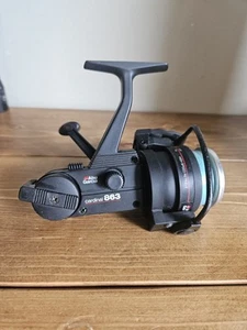 VINTAGE ABU GARCIA CARDINAL 863 SPINNING SPIN CAST OPEN FACE FISHING REEL RARE - Picture 1 of 15