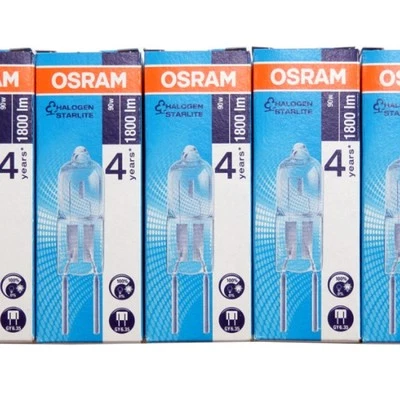Paquete de 5 bombillas Osram Starlite 64458S 90W 12V 1800 lúmenes GY6.35 Foto 1 de 4