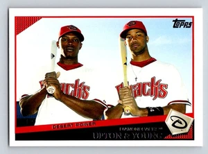 Desert Power 2009 Topps #628 (Justin Upton/Chris Young) Arizona Diamondbacks - Imagen 1 de 2