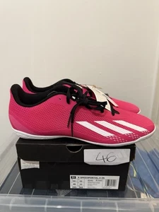 Adidas x SPEEDPORTAL.4 Hallenfußballschuhe pink/weiß/schwarz Größe UK 11 - Bild 1 von 10