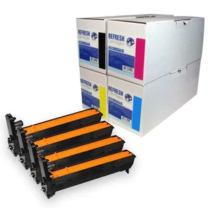 Refresh Cartridges Full Set Value Pack 42126673/2/1/0 Compatible With Oki - Afbeelding 1 van 9