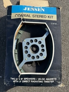 Altavoces coaxiales de colección Jensen 2 vías 6x9 para automóvil vieja escuela nuevos caja abierta C-9740 - Imagen 1 de 5