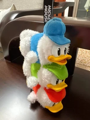 Auténtico Llavero Familia Mickey Lindo Juntos Serie Lindo【huey Dewey Y Louie】 Foto 1 de 4