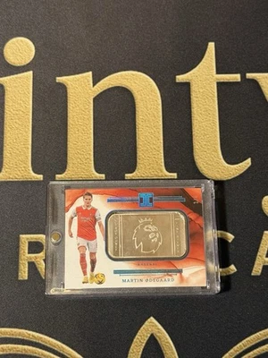 22/23 Panini Impeccable Premier League Silver Martin Odegaard Arsenal /4 - Image 1 of 2