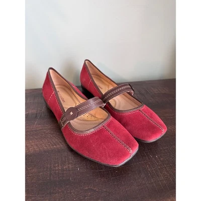 Naturalizer Burgundy Premium Closed Toe Mary Jane Comfort Shoes - Image 1 of 4