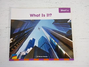 What Is It? - Benchmark Start Up Phonics Book - #14 - Short u - Miriam Hassan - Picture 1 of 9