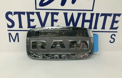 11-20 Dodge Ram Laramie Longhorn Edición Emblema Calcomanía Placa de identificación Mopar Fabricante de Equipo Original Foto 1 de 4