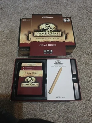  The Name Chase Game Historical Figures 2nd Edition 528 Famous Names Brand - Image 1 of 3
