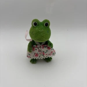 Sylvanian Families Calico Critters Bullrush Frosch Schwester Lilie 1985 EPOCHE LESEN - Bild 1 von 13