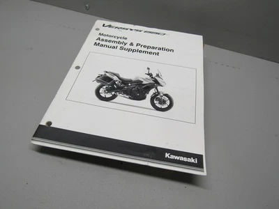 Kawasaki Kle650 Versys 2015 motocicleta montaje y preparación manual suplemento Foto 1 de 4