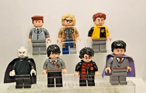LEGO Harry Potter Lotto 6 Minifigure Originali - Voldemort Cedric Moody - SCEGLI TU! - Foto 1 di 32
