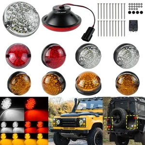 10 Stück Lampe Blinker Upgrade Set Für Land Rover 90/110/127 1983-90 Farbenfroh - Bild 1 von 12