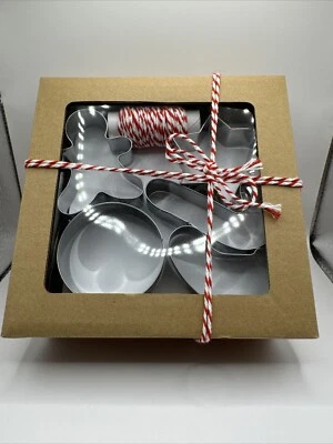 Juego de regalo 10 cortador de galletas navideñas en caja Foto 1 de 4