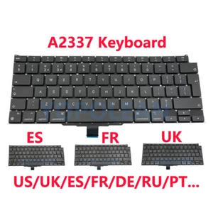 Nuevo Teclado Portátil Para Macbook Pro Retina 13" M1 A2338 EE. UU. Reino Unido España Francés 2020 - Imagen 1 de 25