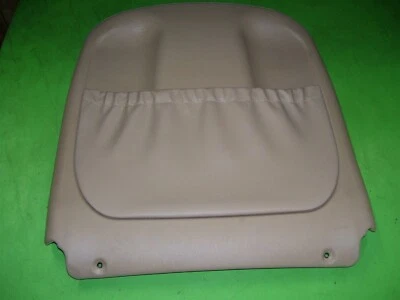 02 Mercedes C240 Asiento Delantero Trasero Panel con Bolsillo OEM Bronceado Lado Del Conductor Izquierdo Foto 1 de 4