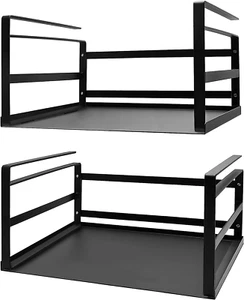 2Pack under Shelf Storage Basket Organizer Hanging Holder for Cabinet Pantry Kit - Picture 1 of 12