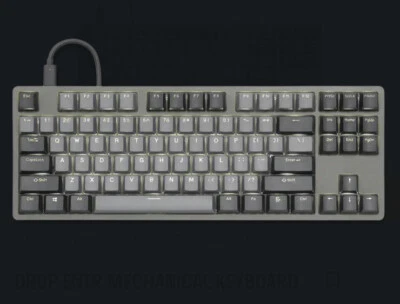 Drop ENTR Mechanical Gaming Keyboard Green/Gray Halo Switches MDX-36092-6 - Image 1 of 4