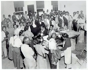 1959 Vintage Photo General Foods Corp. at American National Exhibition in Moscow - Picture 1 of 2