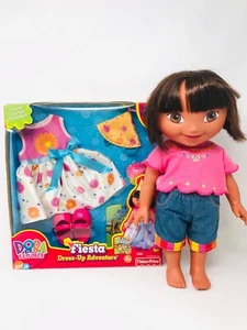 DRESS UP ADVENTURE DORA the EXPLORER With Fiesta Adventure Outfit Fisher Price - Picture 1 of 16