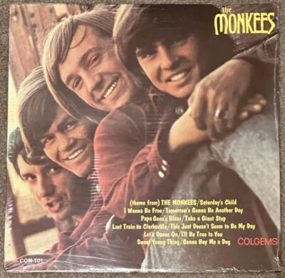 THE MONKEES DEBUT ALBUM MONO LP STILL FACTORY SEALED COLGEMS COM - 101 RE - Image 1 of 4