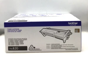Brother TN-820 Printer Toner Cartridge (New, Sealed) - Picture 1 of 6