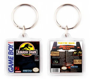 Jurassic Park Game Boy Nintendo Porte-Clés Porte-Clé - Picture 1 of 1