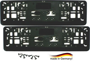 2 soportes de matrícula CORTOS 46 cm soporte de matrícula soporte de matrícula 460 + S - Imagen 1 de 1