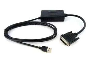 STARTECH.COM 6ft USB2DVIMM6 ADATTATORE VIDEO ESTERNO MULTI MONITOR USB A DVI - Foto 1 di 4