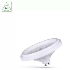 LED AR111 GU10 Reflektor 5,5W weiß 550lm 24° 230V IP20 Warmweiß 2700K - Bild 1 von 2