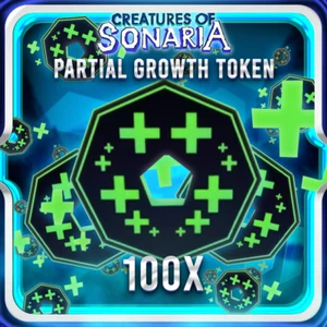 x100 Partial Growth Tokens | Creatures Of Sonaria | COS | Roblox | Fast & Cheap - Bild 1 von 1