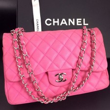 Chanel Große Klassische Tasche Handtasche Kalbsleder A58600 #4280