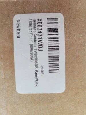 Reliance 200amp 500.00 Eaton Dbl tiro 1100.00, o 1300.00 para ambos. Nuevo. Foto 1 de 4