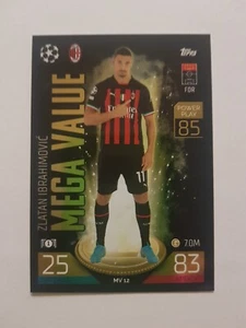 Topps Match Attax UCL Extra 2022/23 Mega Value AC Milan Zlatan Ibrahimovic - Zdjęcie 1 z 1